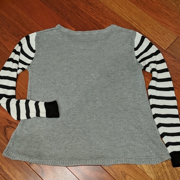 Lemon Tart Truett Striped Spring 🦋 Sweater Sz S - Picture 4 of 4